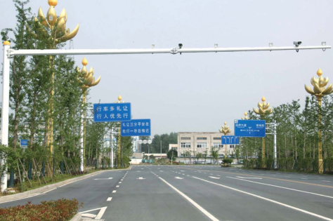 八角監控（kòng）立杆